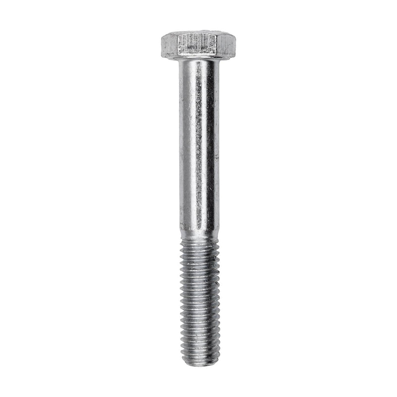 M8-1.25x60mm Hex Head DIN 931 Cap Screw, Zinc