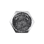 M8-1.25x60mm Hex Head DIN 931 Cap Screw, Zinc