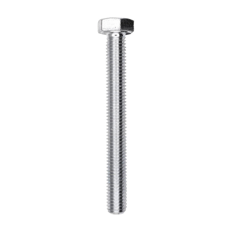 M8-1.25x70mm Hex Head DIN 933 Cap Screw, Zinc