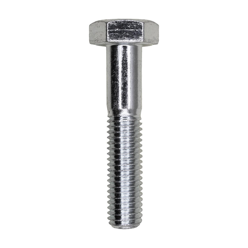 M10-1.5x5mm Hex Head DIN 931 Cap Screw, Zinc