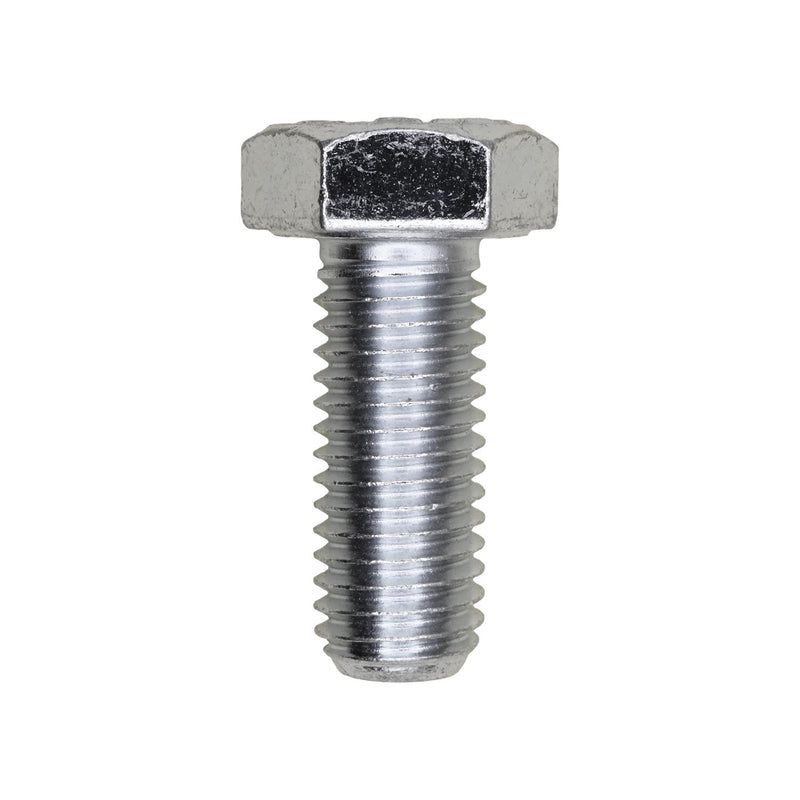 M12-1.75x30mm Hex Head DIN 933 Cap Screw, Zinc