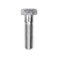 M12-1.75x45mm Hex Head DIN 931 Cap Screw, Zinc
