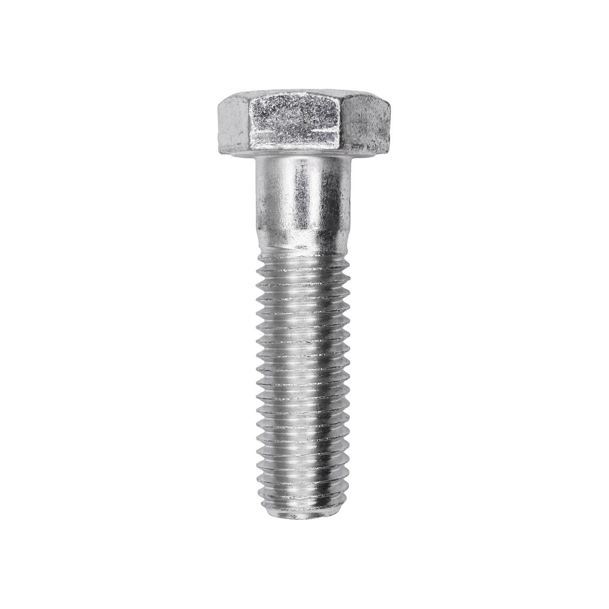 M12-1.75x45mm Hex Head DIN 931 Cap Screw, Zinc
