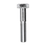 M12-1.75x60mm Hex Head DIN 931 Cap Screw, Zinc