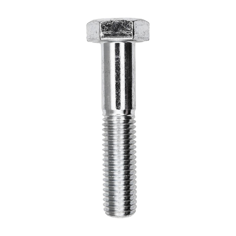 M12-1.75x60mm Hex Head DIN 931 Cap Screw, Zinc