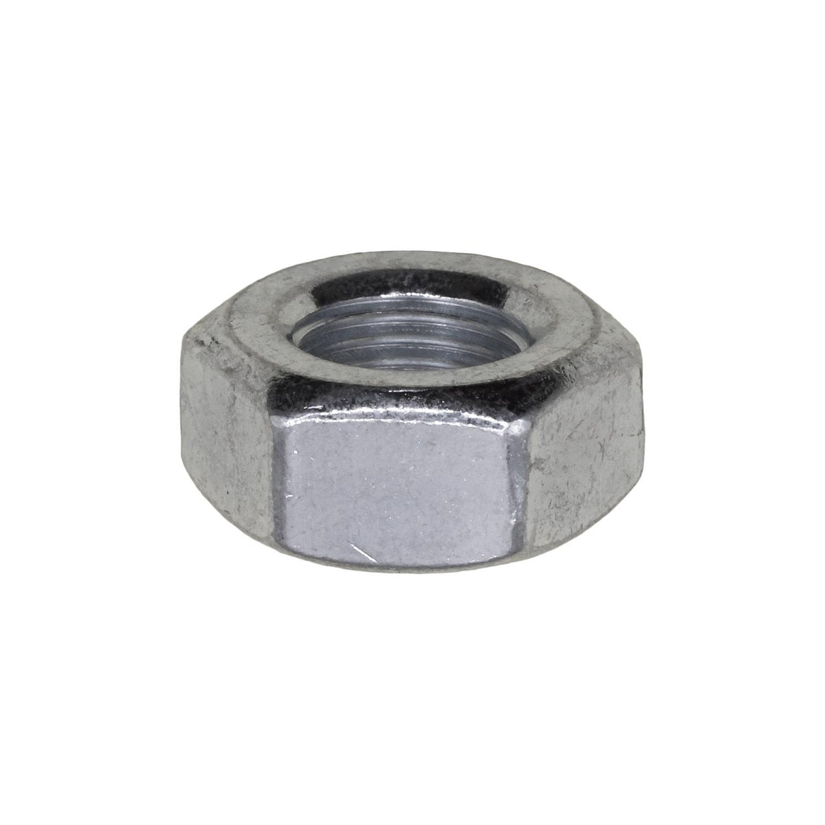 M10-1.0 DIN 934 Hex Nut, Zinc