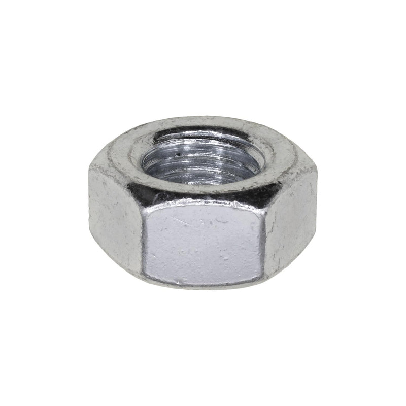 M12-1.5 DIN 934 Hex Nut, Zinc
