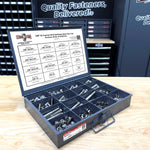 3/8"-16 Coarse 18-8 Stainless Steel Hex Cap Screws, Nuts, & Washers - 378 PCS