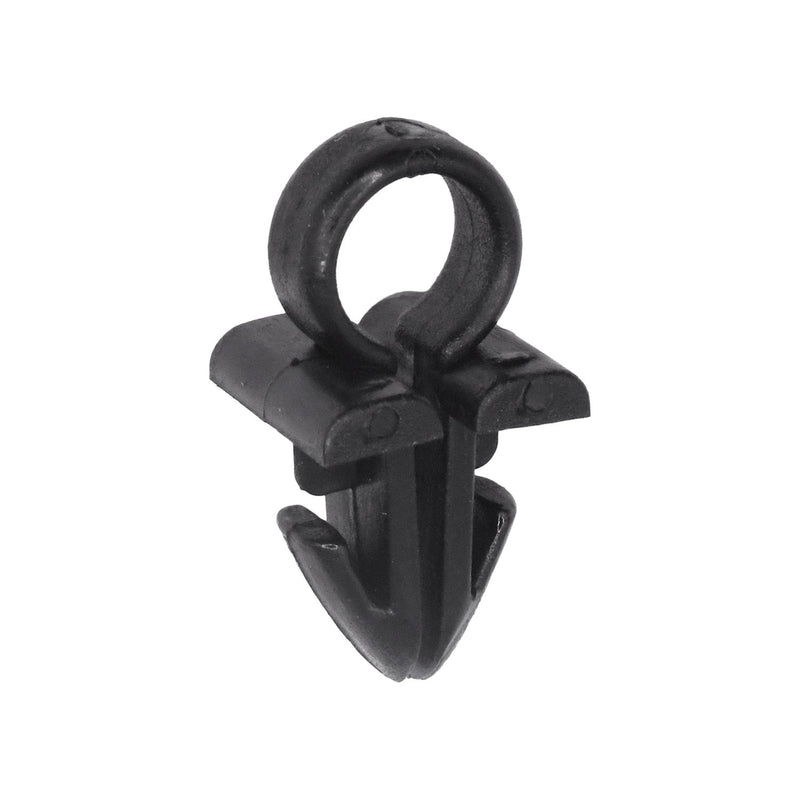1/4" Black Nylon Routing Clip For Tube, Hose, Wire