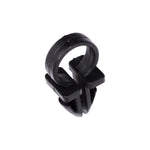 1/4" Black Nylon Routing Clip, 3/8"