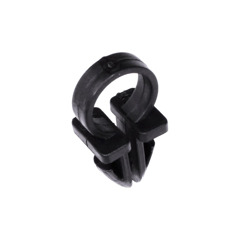 1/4" Black Nylon Routing Clip, 3/8"