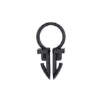1/4" Black Nylon Routing Clip, 3/8"