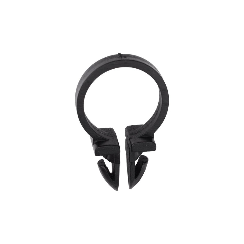 1/4" Black Nylon Routing Clip, 5/8"