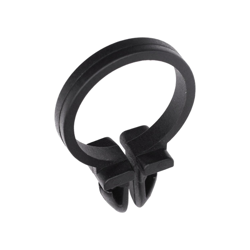 1/4" Black Nylon Routing Clip, 3/4"