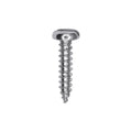 #6x5/8" Slotted Pan Head Tapping Screw, Type A/AB, Zinc Chromate