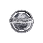#6x5/8" Slotted Pan Head Tapping Screw, Type A/AB, Zinc Chromate