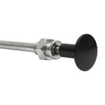 3/8"-24 Bodyx5 Feet Black Knob Push-Pull Control Choke Body Thread