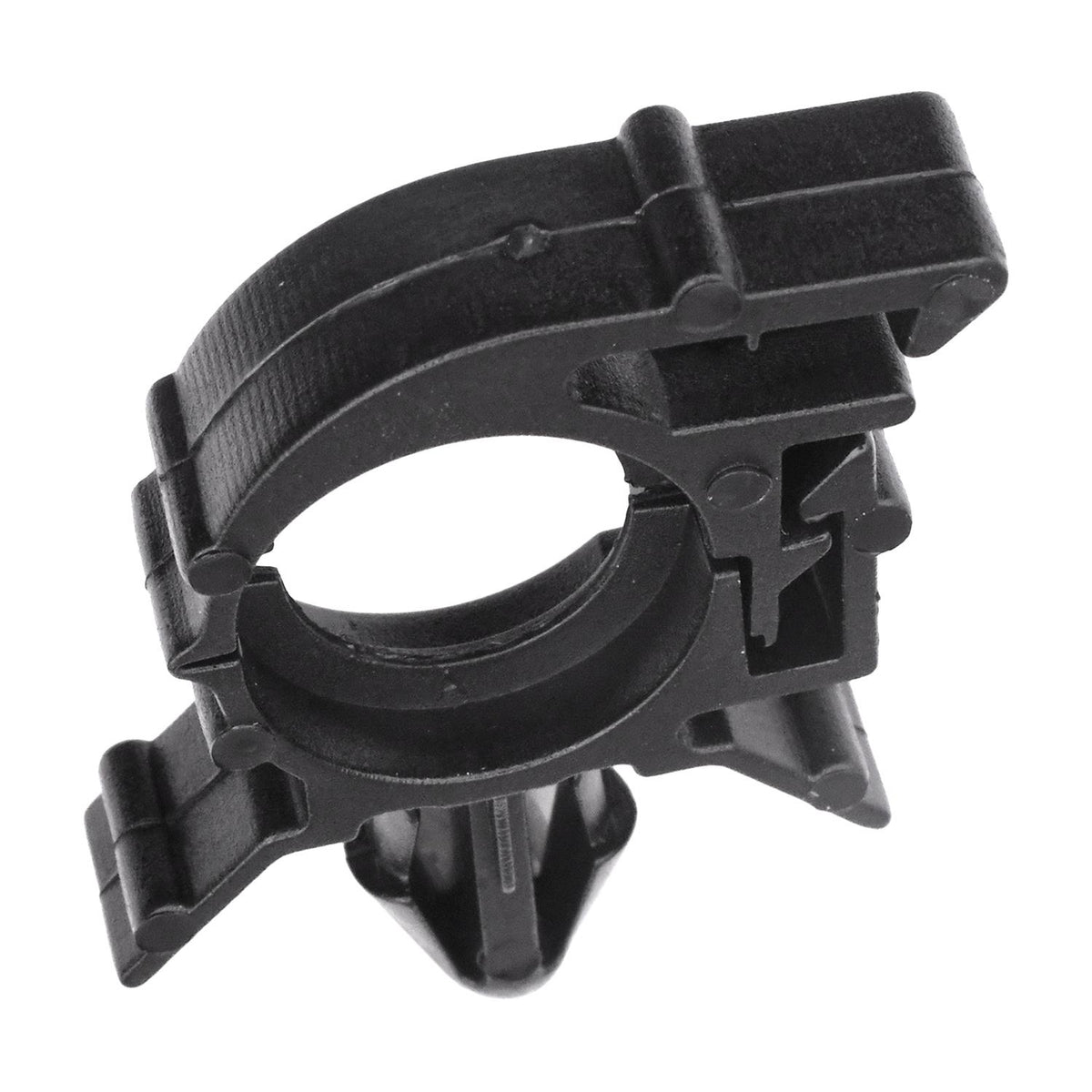 13/32" Black Nylon Wire Loom Routing Clip