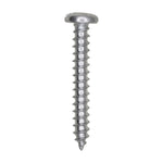 #6x1" Slotted Pan Head Tapping Screw, Type A/AB, Zinc Chromate