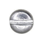#6x1" Slotted Pan Head Tapping Screw, Type A/AB, Zinc Chromate