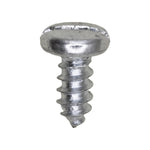 #8x3/8" Slotted Pan Head Tapping Screw, Type A/AB, Zinc Chromate