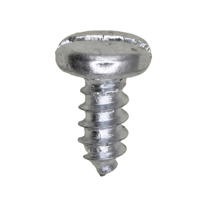 #8x3/8" Slotted Pan Head Tapping Screw, Type A/AB, Zinc Chromate