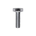 M4-.70x12mm Hex Head DIN 933 Cap Screw Class 8.8, Zinc
