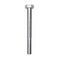 M8-1.25x75mm Hex Head DIN 931 Cap Screw Class 8.8, Zinc
