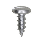 #10x1/2" Slotted Pan Head Tapping Screw, Type A/AB, Zinc Chromate