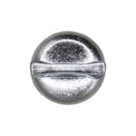 #10x1" Slotted Pan Head Tapping Screw, Type A/AB, Zinc Chromate