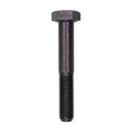 M8-1.0x50mm Hex Head Cap Screw Plain DIN 960, Black
