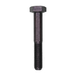 M8-1.0x50mm Hex Head Cap Screw Plain DIN 960, Black