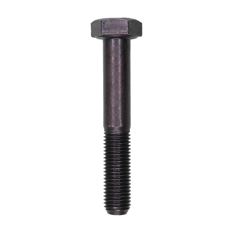 M8-1.0x50mm Hex Head Cap Screw Plain DIN 960, Black