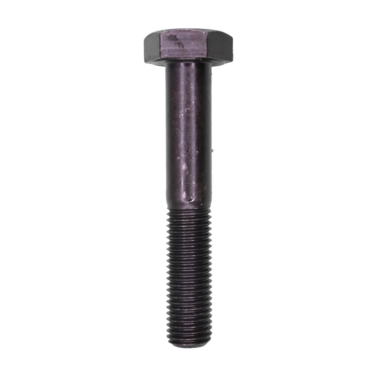 M10-1.25x60mm Hex Head Cap Screw Plain DIN 960, Black