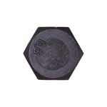 M12-1.25x30mm Hex Head Cap Screw Plain DIN 961, Black