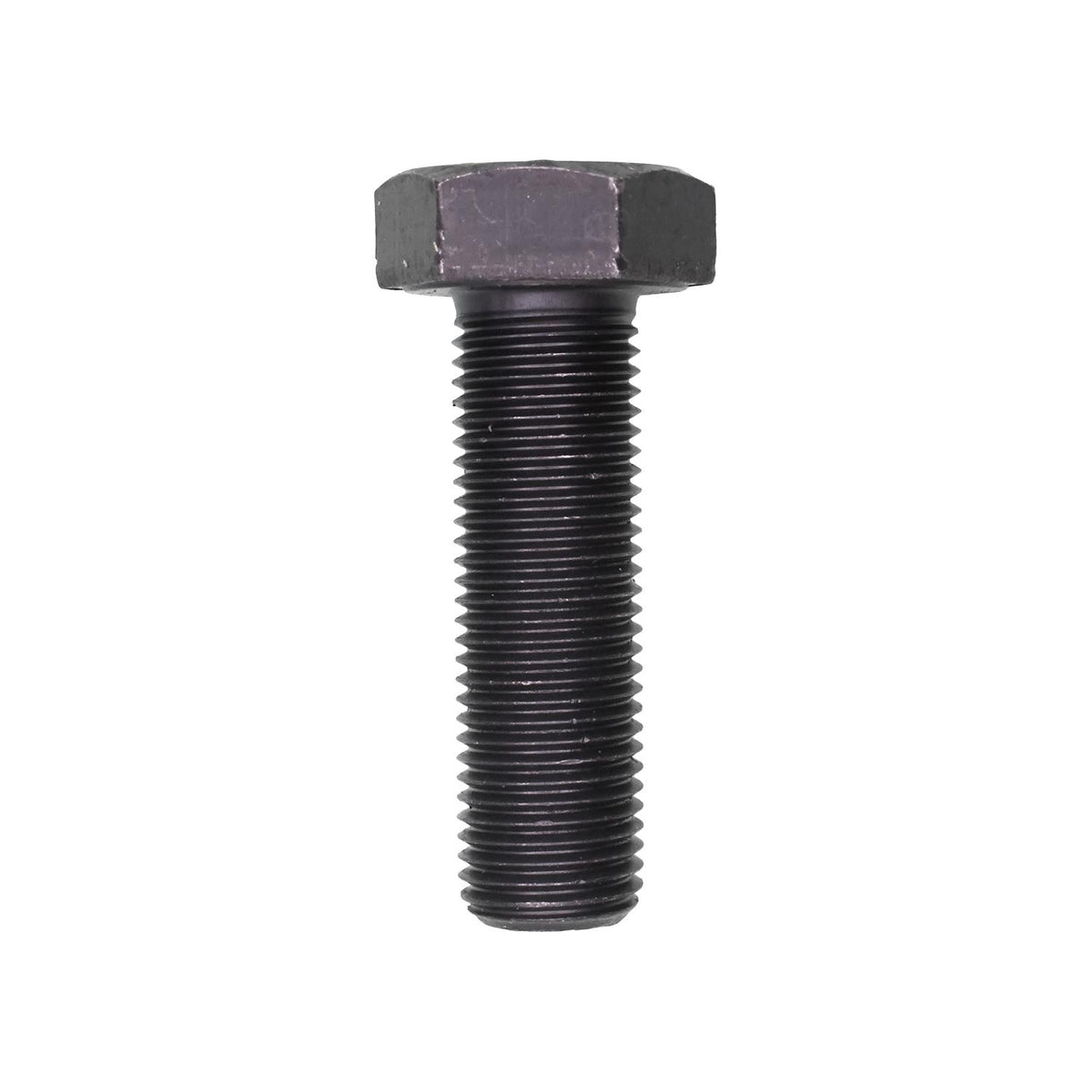 M12-1.25x40mm Hex Head Cap Screw Plain DIN 961, Black