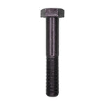 M12-1.25x70mm Hex Head Cap Screw Plain DIN 960, Black