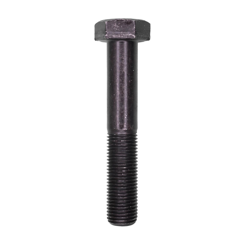 M12-1.25x70mm Hex Head Cap Screw Plain DIN 960, Black