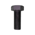 M16-1.5x40mm Hex Head Cap Screw Plain DIN 961, Black