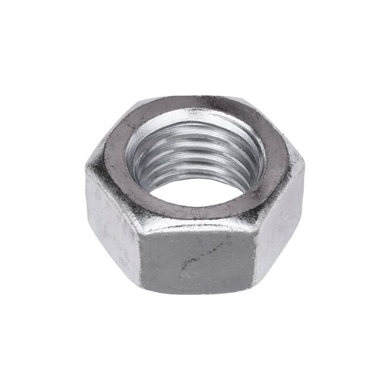 M16-2.0 Hex Nut Reg DIN 934 Class, Zinc