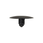 5.5mmx9mm Black Nylon Single Head Hood Insulation Clip, 20mm Head