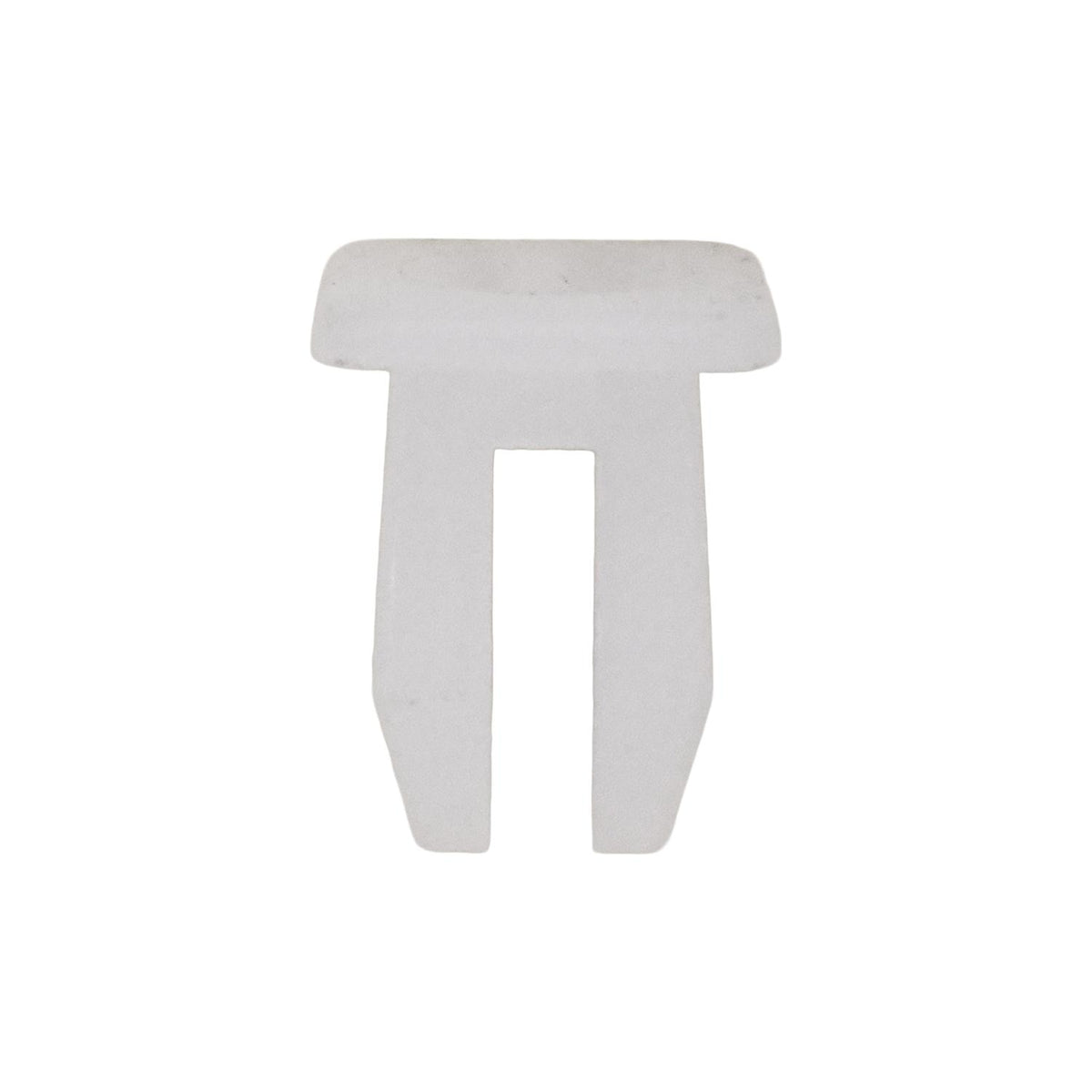 1/4" White Nylon Taurus/Sable Nut