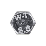 M8-1.25x16mm JIS Small Hex Head Jis Cap Screw, Zinc