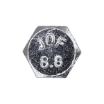 M8-1.25x20mm JIS Small Hex Head Jis Cap Screw, Zinc