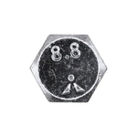 M8-1.25x50mm JIS Small Hex Head Jis Cap Screw, Zinc