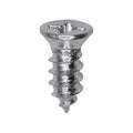 #8x7/16" Phillips Flat Head Tapping Screw, Type AB, Zinc