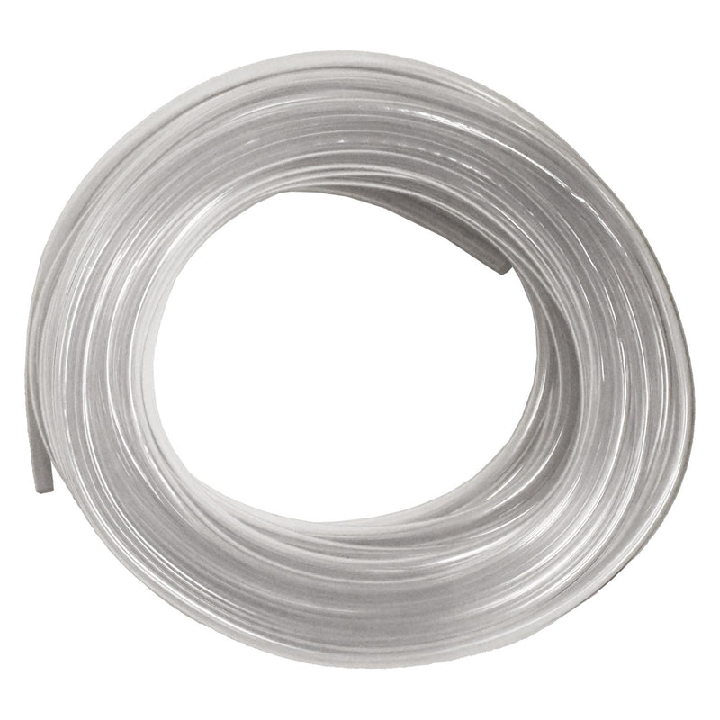 100 Feet PVC (Polyvinyl Chloride) Tubing, 5/16" ID, 7/16" OD