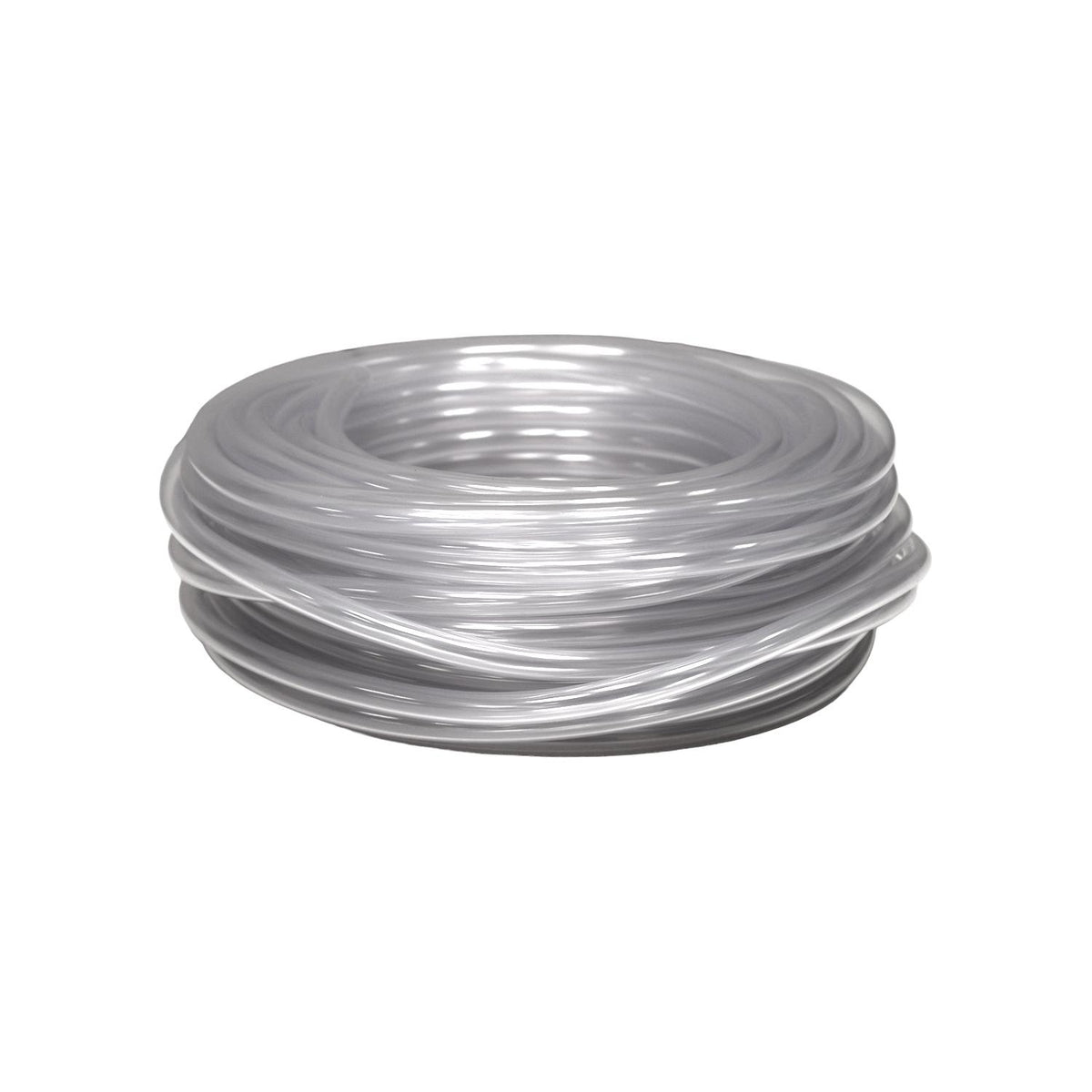 100 Feet PVC (Polyvinyl Chloride) Tubing, 3/8" ID, 1/2" OD