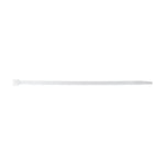 5" White Nylon Cable Ties, 1/8" Width