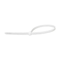 14" White Nylon Cable Ties, 9/32" Width